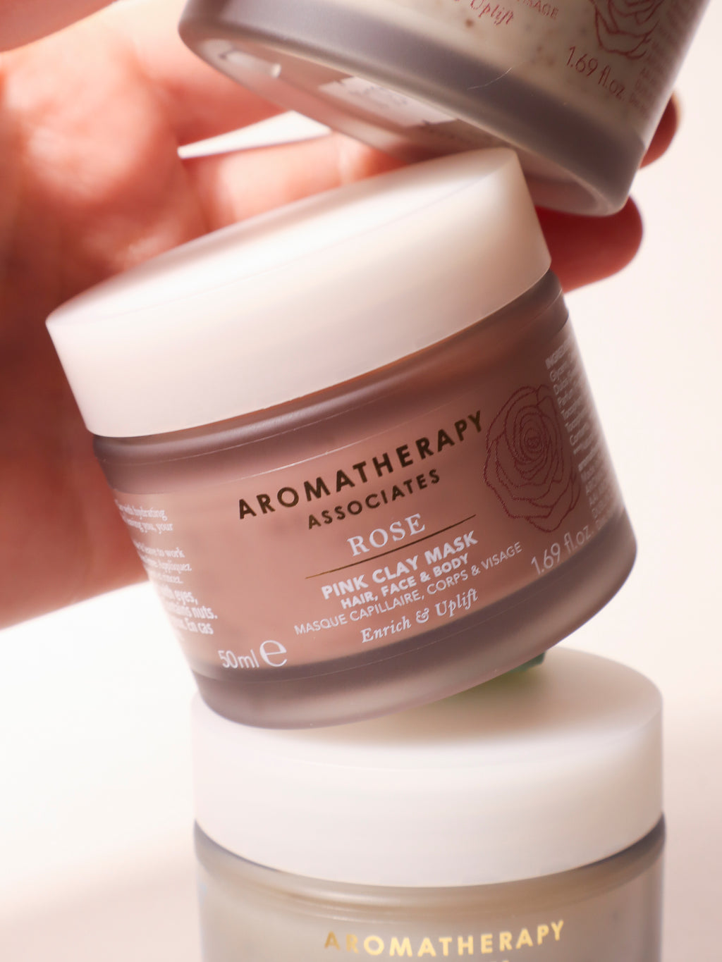 Aromatherapy Associates Rose Pink Clay Mask - Hair, Face & Body