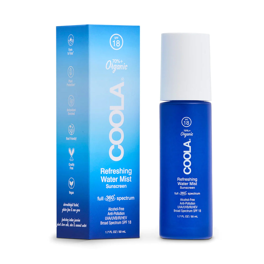 
            
                Load image into Gallery viewer, Coola Refreshing Water Mist Organic Face Sunscreen SPF 18
            
        